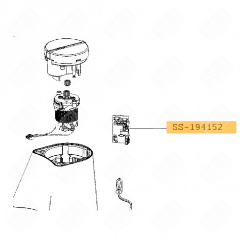 ELEKTRONIKKARTE KLEINE HAUSHALTSGERÄTE - SS-194152