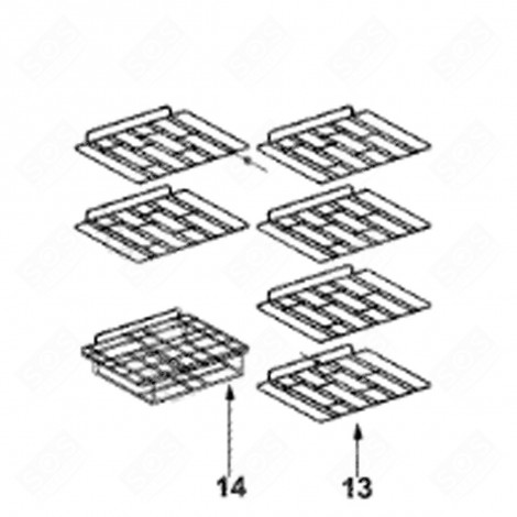 HOLZFACH (REP. 13) WEINKÜHLSCHRANK, WEINKLIMASCHRANK - 41X2483