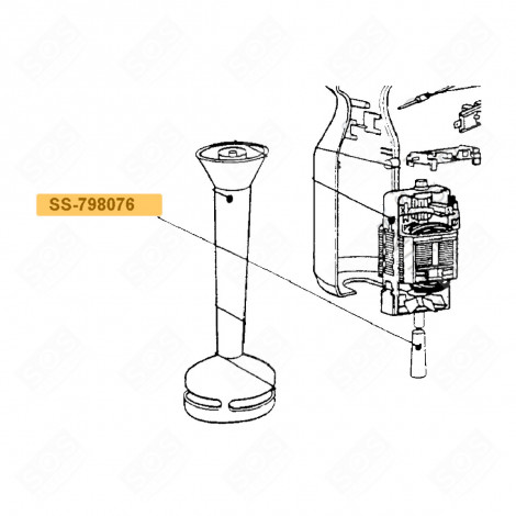 MESSERHALTER (ORIGINAL) KÜCHENMASCHINE - SS-798076