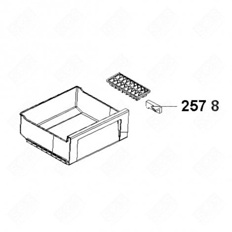 GLEITSTÜCK, ORIGINAL KÜHLSCHRANK, GEFRIERSCHRANK - 481246818386