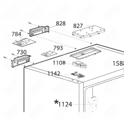 VENTILATOR KÜHLSCHRANK, GEFRIERSCHRANK - 4364950400