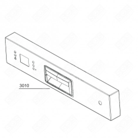 BLENDE (KENNZEICHNUNG 3010) GESCHIRRSPÜLER, SPÜLMASCHINE - 1745980482