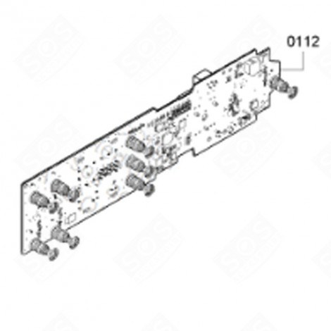 ELEKTRONISCHE KARTE, STEUERMODUL WASCHMASCHINE - 00655051