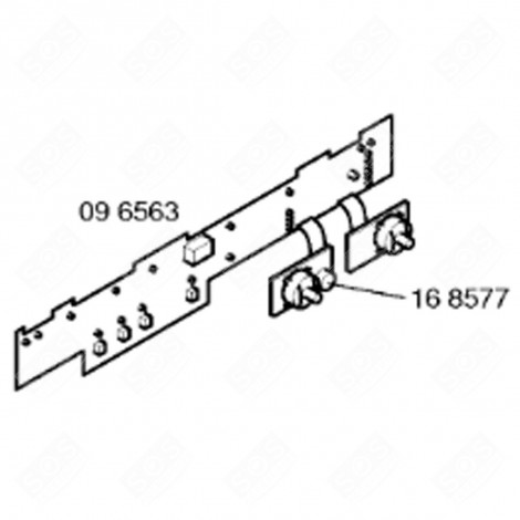 STEUERMODUL (REFERENZ 96563) WÄSCHETROCKNER - 00096563