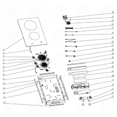 SONDENTHERMOSTAT (KENNZEICHEN 2) BACKOFEN, KÜCHENHERD - CU005028