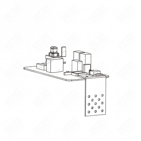 ORIGINAL-ELEKTRONIKKARTE STAUBSAUGER - DJ41-00515B