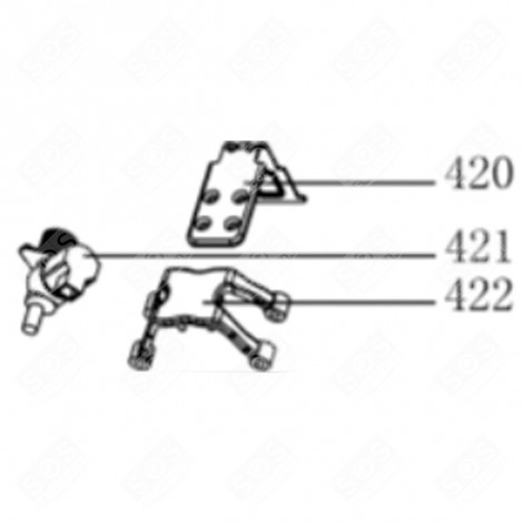 MOTORTRÄGER (KENNZEICHNUNG 422) WASCHMASCHINE - LA001157