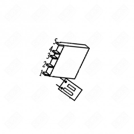 KÜHLSCHRANK, GEFRIERSCHRANK-WIDERSTAND + THERMOSTAT SICHERUNG ORIGINAL KÜHLSCHRANK, GEFRIERSCHRANK - SS-1810001761, SS-1810001762