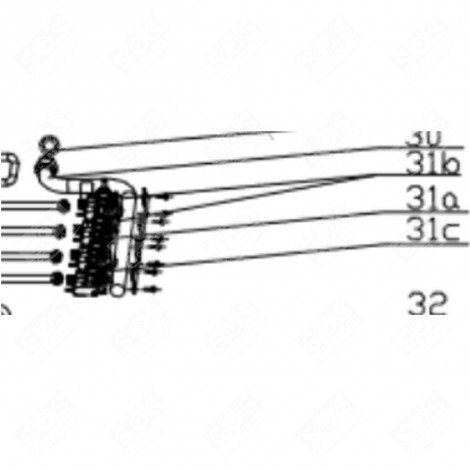 VENTIL BACKOFEN, KÜCHENHERD - CU001590