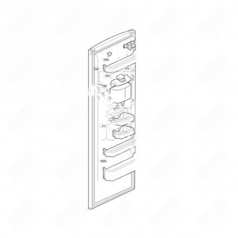 TÜRDICHTUNG KÜHLSCHRANK, GEFRIERSCHRANK - 5999771700