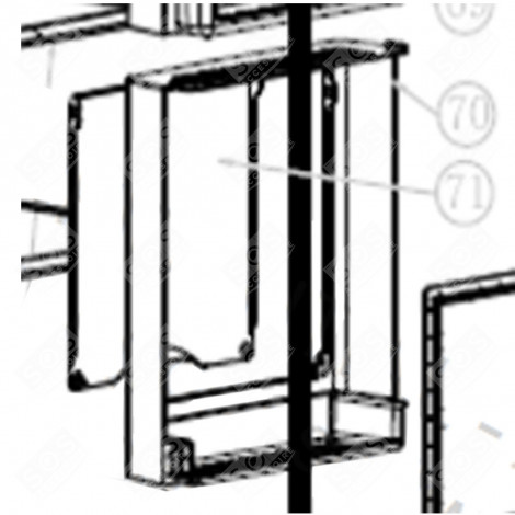 DÄMPFER-KIT (KENNZEICHNUNG 70) KÜHLSCHRANK, GEFRIERSCHRANK - FR000950