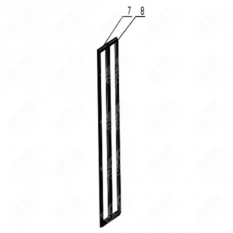 TÜR DICHTUNG (KENNZEICHNUNG 7) KÜHLSCHRANK, GEFRIERSCHRANK - FR000288