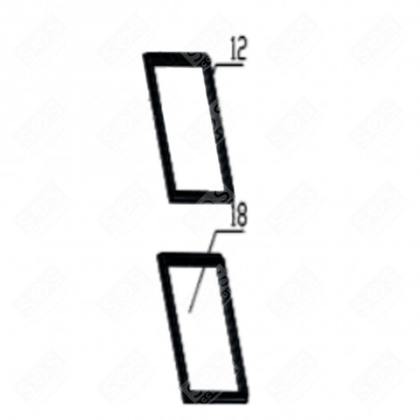 TÜR DICHTUNG REF KÜHLSCHRANK, GEFRIERSCHRANK - FR000290