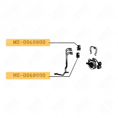 MIKROSCHALTER KAFFEEMASCHINE, ESPRESSOMASCHINE - MS-0068800