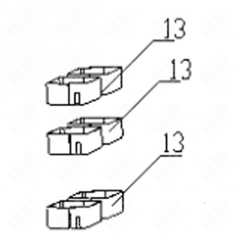 TÜRFACH / ABSTELLFACH KÜHLSCHRANK, GEFRIERSCHRANK - FR004831