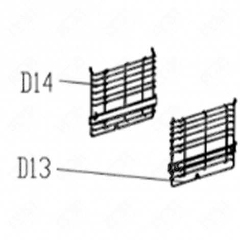 SEITENGITTER G BACKOFEN, KÜCHENHERD - CU000586