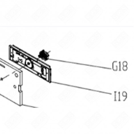 UMLUFTMOTOR (G18) BACKOFEN, KÜCHENHERD - CU000669