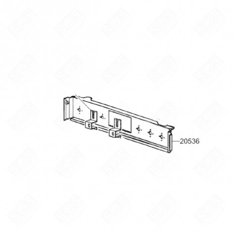 ORIGINAL-SCHUBFACHFRONT MIT BEZUGSNUMMER 20536 BACKOFEN, KÜCHENHERD - 018930387