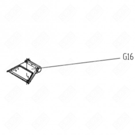 TANGENTIALER LÜFTER BACKOFEN, KÜCHENHERD - CU000680