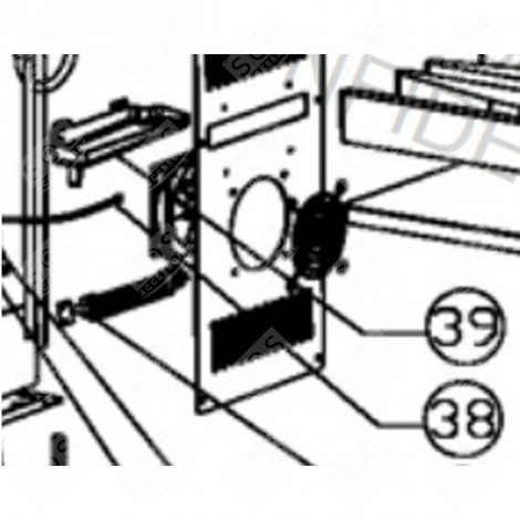 SONDE (KENNUNG 38) KÜHLSCHRANK, GEFRIERSCHRANK - FR004020