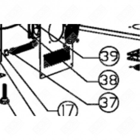 WIDERSTAND (KENNZEICHEN 37) KÜHLSCHRANK, GEFRIERSCHRANK - FR004019