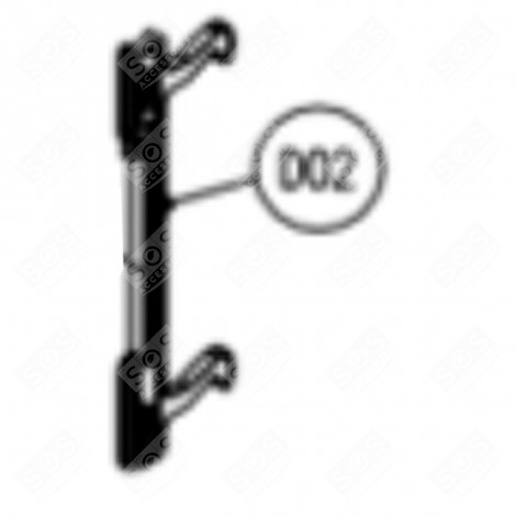 RIEGEL (KENNZEICHEN D02) BACKOFEN, KÜCHENHERD - CU003824