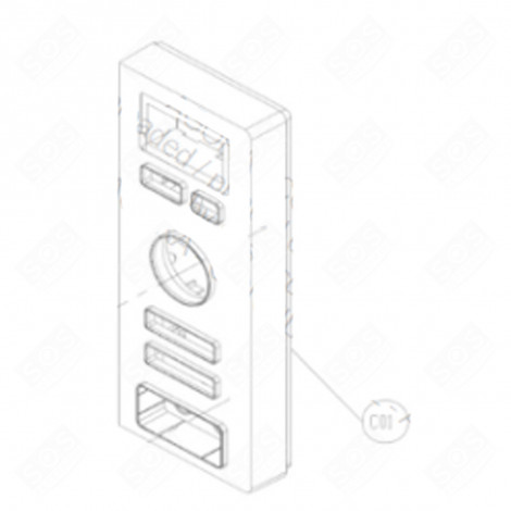 BEDIENELEMENT BACKOFEN, KÜCHENHERD - CU004743