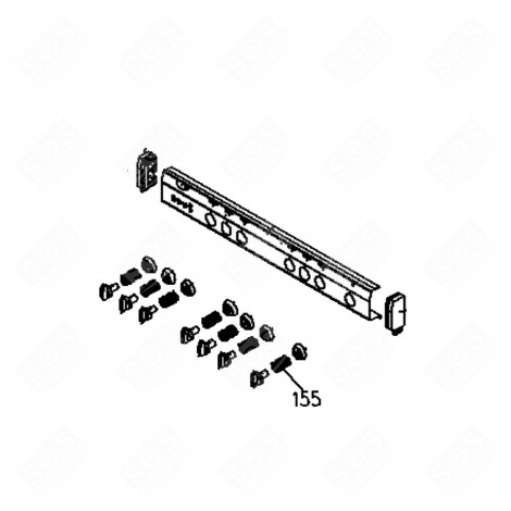 FEDER FÜR DEN HEBEL BACKOFEN, KÜCHENHERD - 51903