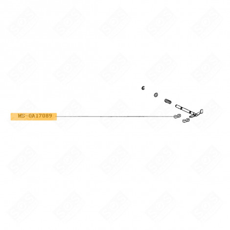 ACHSBRÜCKE KÜCHENMASCHINE - MS-0A17089, MS-652771