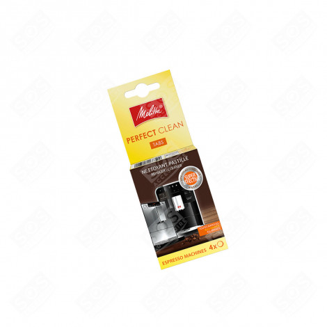 ORIGINALER SATZ VON 4 REINIGUNGSTABLETTEN PERFECT CLAN (1,8 G) KAFFEE- UND ESPRESSOMASCHINE - 6762481