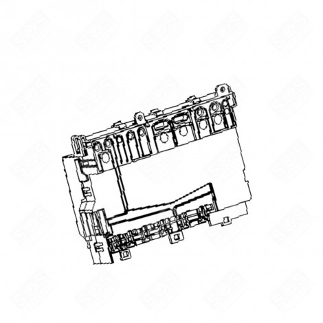 ELEKTRONISCHE KARTE, LEISTUNGSMODUL GESCHIRRSPÜLER, SPÜLMASCHINE - 481010786740, C00447211