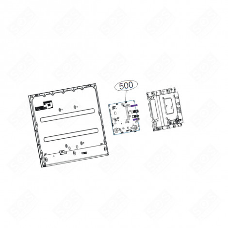 MOTHERBOARD-KENNZEICHNUNG 500 INFORMATIK, COMPUTER - EBU66190001