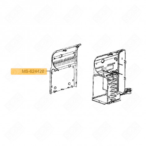 WEISSER LINKER FLANSCH KAFFEEMASCHINE, ESPRESSOMASCHINE - MS-624428