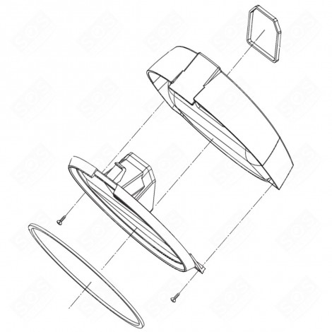 STAUBBEHÄLTER DECKEL STAUBSAUGER - ACQ57041005