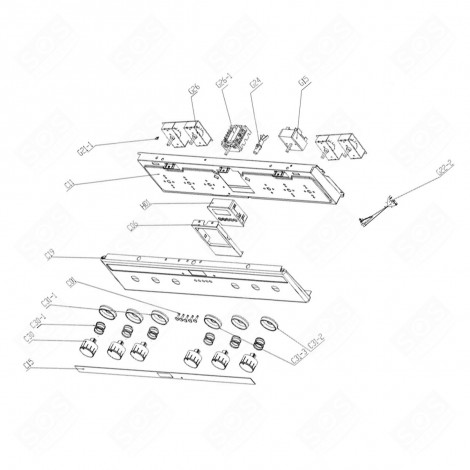 TISCHKNOPFRING C31-2 BACKOFEN, KÜCHENHERD - 1064410, 34050836