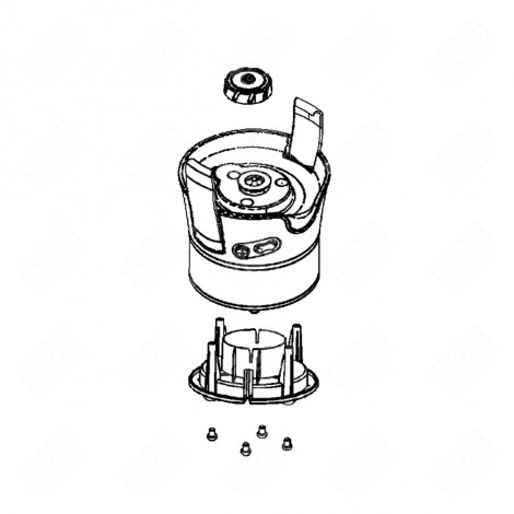 KOMPLETTES MOTORENBLOCK KÜCHENMASCHINE - SS-994364, SS-203258