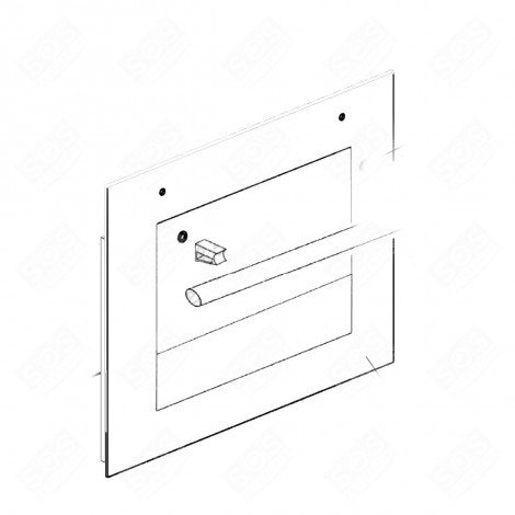 ORIGINAL-AUSSENTÜRSCHEIBE BACKOFEN, KÜCHENHERD - 42814546