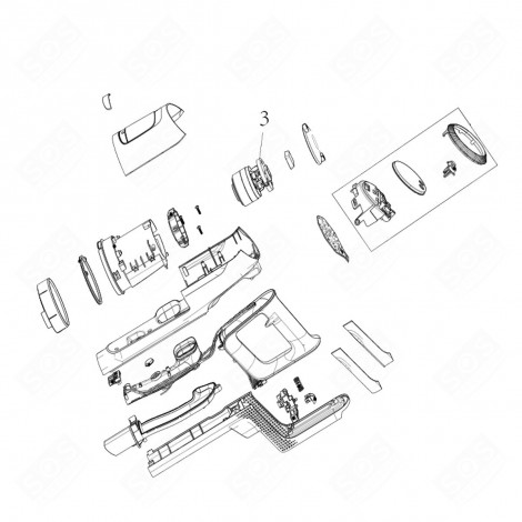 ORIGINAL-MOTOR (NR. 3) STAUBSAUGER - 140215947015