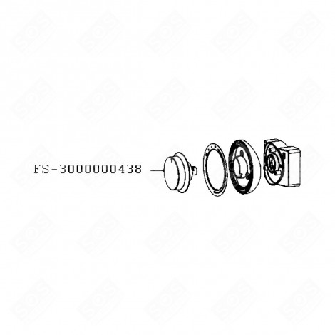 REGLERKNOPF KÜCHENMASCHINE - FS-3000000438, FS3000000438