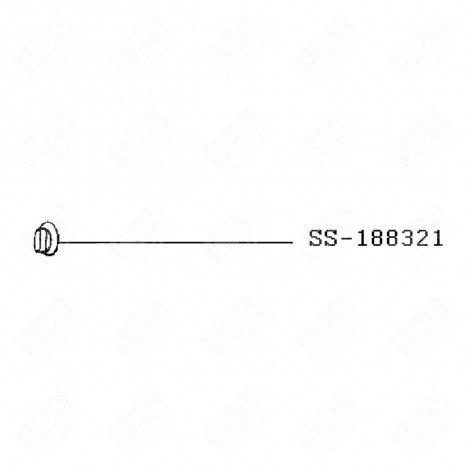 THERMOSTATKNOPF BACKOFEN, KÜCHENHERD - SS-188321, SS-1600005682