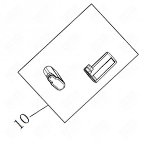 ORIGINAL-BATTERIESATZ 2 STK. 4000 MAH (KENNZEICHEN NR. 10) ROBOTER - STAUBSAUGER, SAUGROBOTER - 4060002609