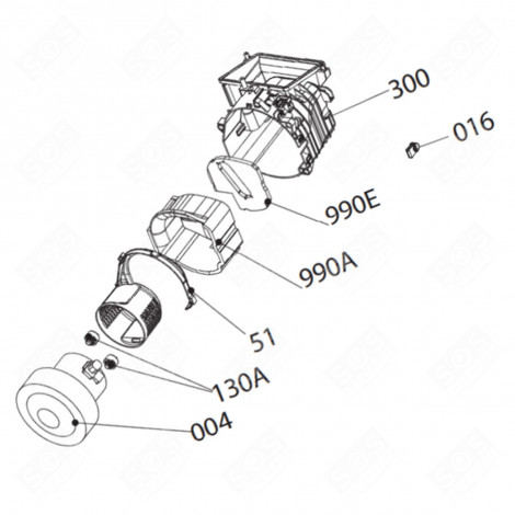 ORIGINAL-MOTOR 230V 460W (BEZUG NR. 004) STAUBSAUGER - 140045822016