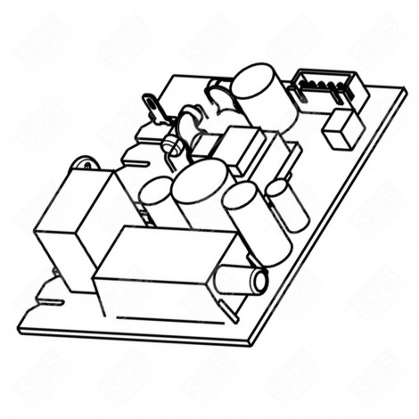 ORIGINAL-ELEKTRONIKKARTE 50/60 HZ 100/240 V STAUBSAUGER - 2198717106